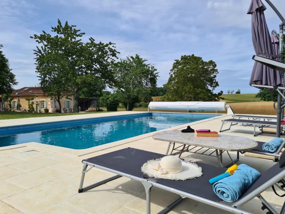 Вилла Le Shedeaux Saint-Privat-des-Pres Экстерьер фото